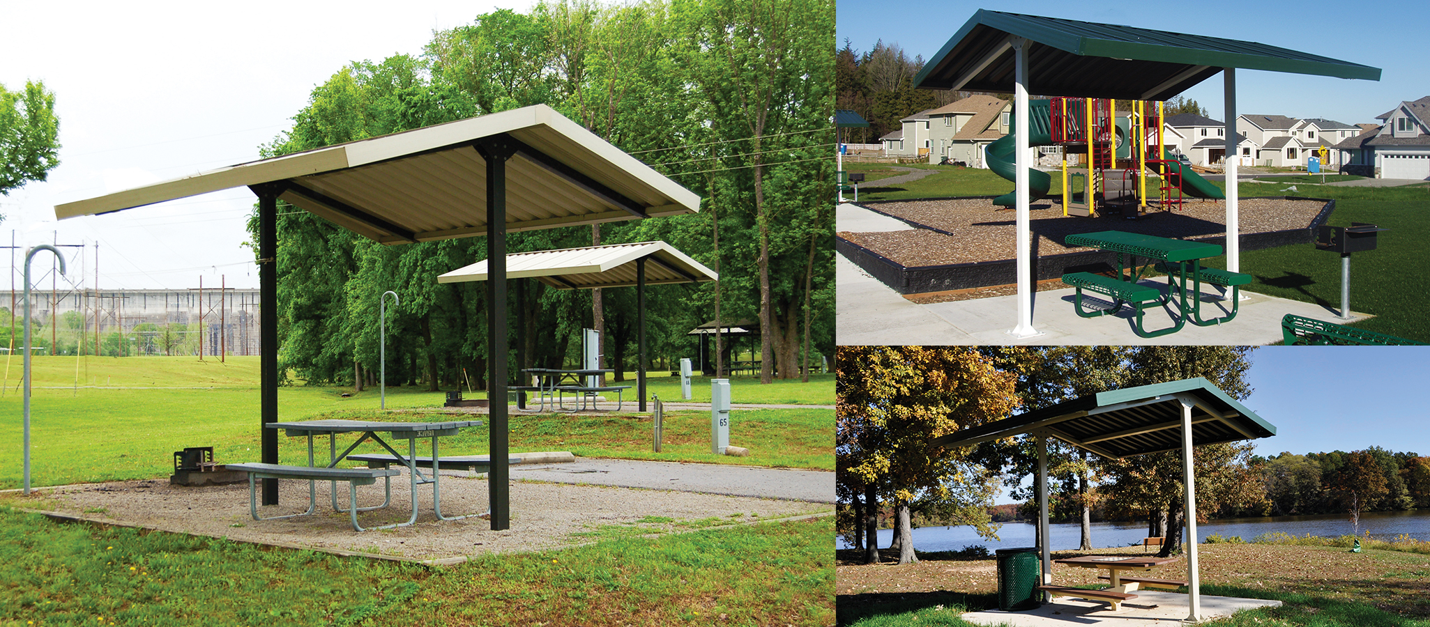 Cherokee Park Shelter Benches All Play, Inc.